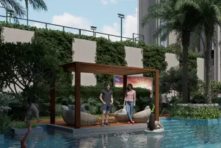 Poolside Deck